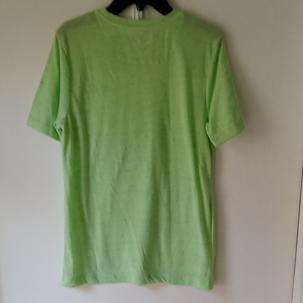Hurley Boy's Short Sleeve Tee Size L, Lime Green - Picture 2 of 6